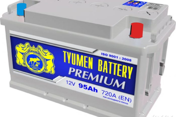 Аккумуляторная батарея TYUMEN battery PREMIUM 6СТ-95 L О.П.